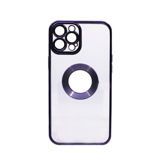 Hard Silicone Case with Camera Protector for Apple iPhone 12 Pro Max Purple Hard Silicone Case with Camera Protector for Apple iPhone 12 Pro Max Purple